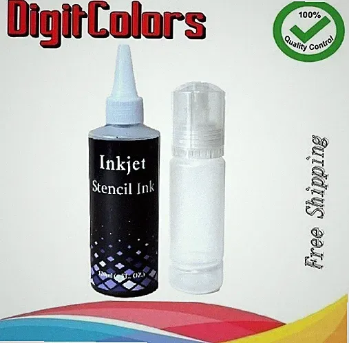 120ml Tattoo Stencil Ink for Eco Tank Inkjet printer with free refill bottle