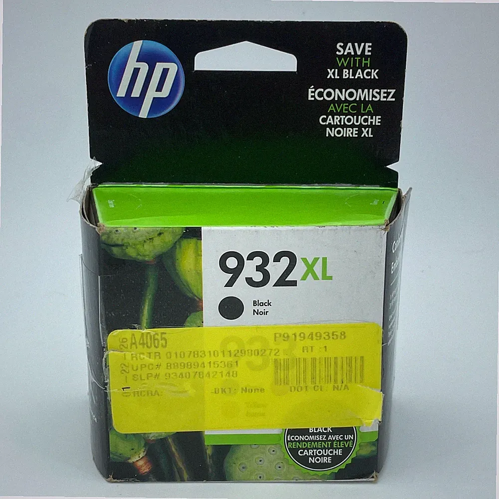 HP 932XL 933 Printer Ink Cartridges Combo Pack Black Color OEM NEW Expires 10/23