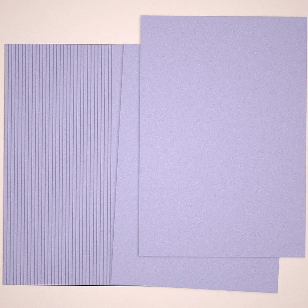 Light Purple Color Copy Paper, 100 Sheets 8.3x5.9" A5 70gsm