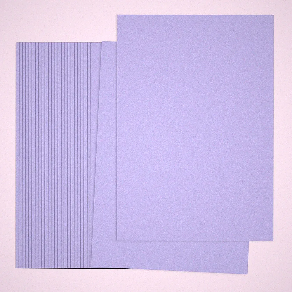 Light Purple Color Copy Paper, 50 Sheets 8.3x5.9" A5 70gsm